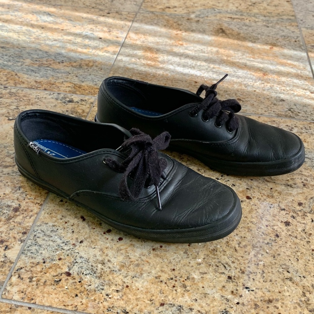 Keds Champion Leather Low-Top Sneakers